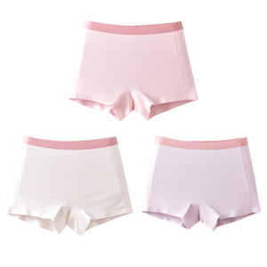 Vendita calda 3 colori ragazze graziose mutande di cotone intimo ragazze boxer corto - Product Image 6