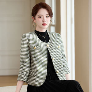 Custom Designed <strong>Women</strong> <strong>Blazers</strong> Stylish Oversize Fashion for Ladies Casual Long Single Breasted Button Decoration - Product Image 3