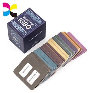 Tarjetas de Planificación Personalizadas con Caja con Tapa y Base, Resistentes al Agua, Duraderas, Ecológicas, para Niños y Pequeños - Product Image 1