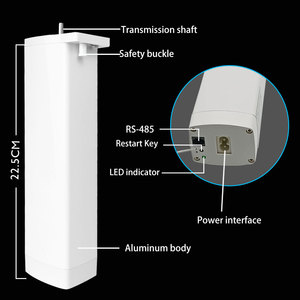 Moteur de rideau intelligent SZMYQ Tuya WiFi 5 fils, moteur de rideau motorisé robuste 100 kg, ouvre-rideau électrique pour maison intelligente - Product Image 2