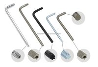 Clé Allen OEM ODM 3mm 4mm 8mm en acier inoxydable SS304 316 316 A2 A4 70 80, clé Torx à tête plate de type L, jeu de clés en L pour vis à bois