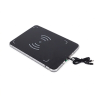 Lecteur-graveur de puces RFID anti-métal 13,56 MHz avec antenne et distance de lecture de 46 cm pour la gestion des fichiers, bibliothèques et livres