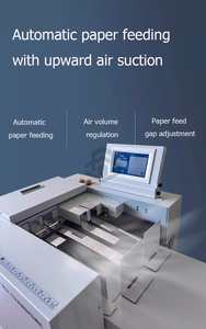 Máquina Eléctrica para Marcar y Perforar Papel, Tamaño Grande, Nueva, Modelo 650A FRONT - Product Image 3