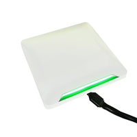 Lecteur RFID UHF intégré 902~928 MHz 10 m RS232 RS485 TCP/IP PoE avec lumière LED