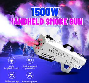 Máquina de Humo Portátil de 1500W, Generador de Niebla de Hielo Seco Blanco de Alta Potencia, Pistola de Humo para Fiestas de Año Nuevo Chino, Bodas, Escenarios, Secado Rápido - Product Image 5