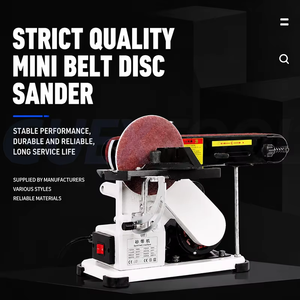 2-in-1 Belt Disc Sander Electric <b>Bench</b> Grinder Sanding Polishing Machine for Wood Metal Grinding DIY Workshop <b>Tools</b> - Product Image 3