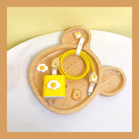 Casing Kabel Data Charger Bentuk Hati Lucu Anime Kawaii untuk Ponsel 18w 20w, Hadiah untuk Perempuan