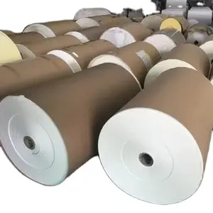 Food Grade Single / Double Sided kraft PE coated paper in roll for paper cup