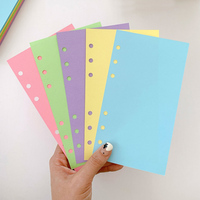 Bloc de Notas Autoadhesivo Perfumado A7/A6/A5, Separador de Índice, Hojas Sueltas, Color Sólido, Impresión CMYK, 25-100 Hojas