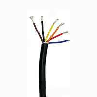 Câble de raccordement flexible AGRP en cuivre étamé isolé PVC haute température IP44 IEC 60227 pour four, chauffage et instrument
