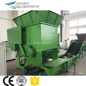 hot selling industrial plastic shredder/plastic paper cup shredder/ hydraulic hose shredder