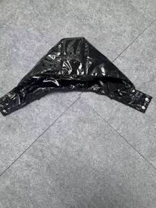 Giacca Invernale da Uomo con Ricamo Stella di Londra Cappotto <span class=keywords><strong>Puffer</strong></span> con Cappuccio Staccabile Stile Hip Hop Street Trap - GRIGIO - Product Image 3