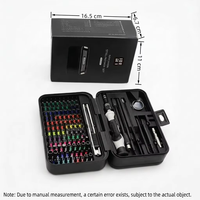 Vente flash : Kit de tournevis 132 en 1, outils de réparation de précision magnétiques en acier CR-V de qualité pour téléphone et électronique