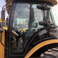 98% nouvelle chargeuse-pelleteuse Cat 420F 4x4 d'occasion cheval de travail classique bien entretenu excellente vitesse de route chargeur à 4 roues motrices