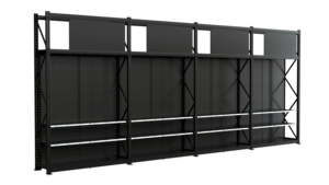 Rayonnage à usage moyen de gondole pour le stockage de magasin de détail et d'entrepôt Supports d'atelier en métal de taille personnalisée - Product Image 2