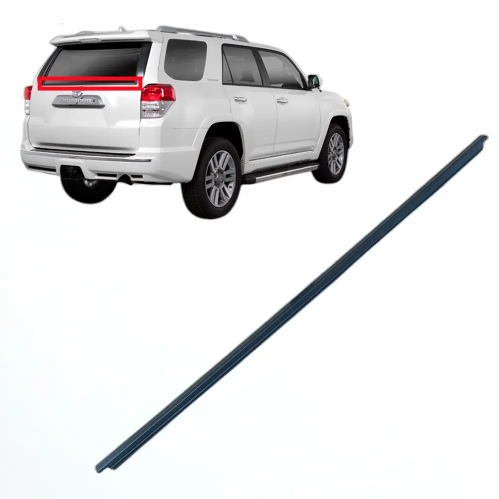 Joint extérieur en verre de porte arrière HY Weatherstrip 68292-35041 / 68292-35040 pour 4 RunnerToyota 2010-2021