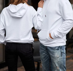 Sweat-shirt à capuche en coton doux et léger unisexe, confortable et décontracté pour les activités de plein air, à motif imprimé, vente en gros en vrac - Product Image 1