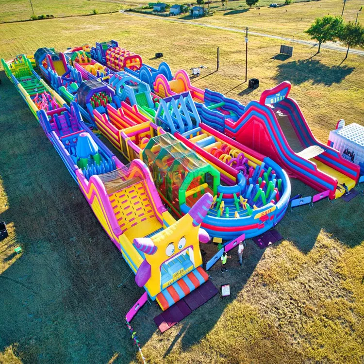 Parco divertimenti gonfiabile per adulti di grado commerciale juegos gonfiabili para parque infantil