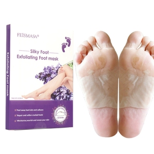 Nouveau Pack sans huile <span class=keywords><strong>Footmask</strong></span> Exfoliant Masque pour les pieds Peeling Acide salicylique Supprimer les callosités Glycérine Masque pour les pieds - Product Image 1