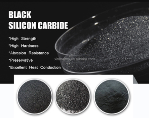 36 Grit <span class=keywords><strong>Media</strong></span> peledakan pasir karbida silikon hitam untuk pengecoran pembersih permukaan langsung disediakan oleh produsen - Product Image 4