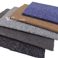 Nadelgestochener Vliesstoff-Polyester-Teppich Weicher Flauschiger Schalldämpfender Umweltfreundlicher Geräuschloser Rutschfester Teppich für Gebet, Reisen und Gewerbliche Nutzung
