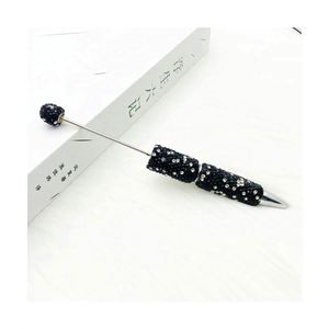 Bolígrafo de Plástico DIY con Tapa de Diamantes, Elegante y Duradero, Brillante, Ideal para Regalo o Promoción - Product Image 1