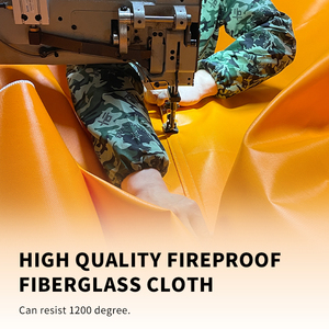 6*8M Silicone bọc chăn lửa cho xe cực lớn pin lithium EV xe lửa chăn 550C - Product Image 5