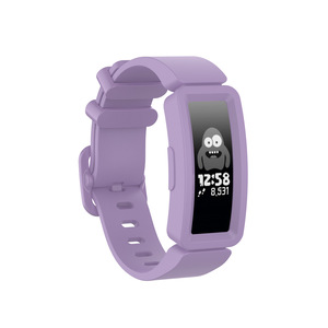 Pour <span class=keywords><strong>Fitbit</strong></span> Ace 2 Bracelet en silicone officiel Compatible <span class=keywords><strong>Inspire</strong></span>/<span class=keywords><strong>Inspire</strong></span> <span class=keywords><strong>HR</strong></span> Bande de protection - Product Image 4