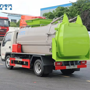 Camion à ordures, compacteur de déchets, chargeur de conteneurs, véhicule écologique - Product Image 1