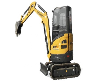Mini-excavatrice Shantui SE27SR 2,8 tonnes sur chenilles avec moteur Euro5, couple de levage élevé et godet - Product Image 5