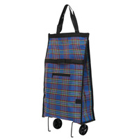 Sac de courses OEM avec roulettes, chariot de courses pliable, sacs d'épicerie réutilisables, sacs de courses à roulettes