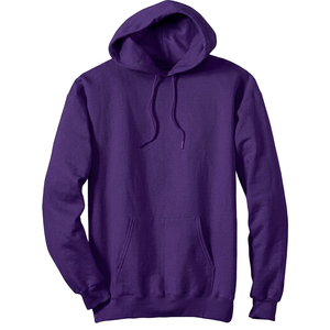 Sudadera con Capucha para Hombre OEM ODM, Sudadera con Capucha de Felpa de Algodón Grueso con Bordado Personalizado - Product Image 1