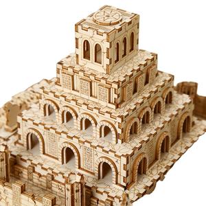 Puzzles 3D haut de gamme reliques de ruines faites à la main modèle assemblé en bois nouvelle collection de cadeaux haut de gamme pour les enfants - Product Image 6