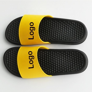 Custom LOGO <strong>Men's</strong> Slide Unisex <strong>Slipper</strong> Massage Sole Sandals Summer Beach Indoor <strong>Men</strong> <strong>slippers</strong> - Product Image 1