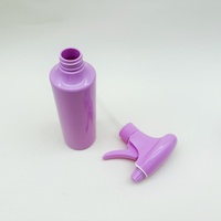 Bouteille pulvérisateur en plastique PET de 350 ml avec gâchette en PP pour l'emballage des salons de coiffure