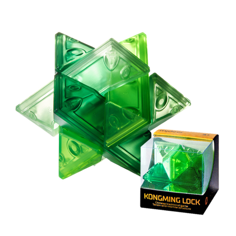 Mideer Neon Space Tangram Toy - Hexagonal Gem Puzzle