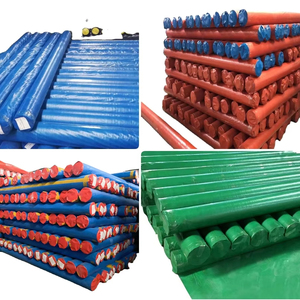Usine de bâche PE en Chine toutes sortes de rouleau de bâche PE 2*100m 2*50m couleur orange bleu vert - Product Image 1