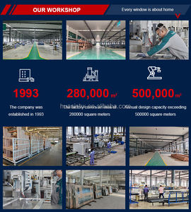 华信工厂直销美国标准2026定制铝窗铝门制造商，带玻璃 - Product Image 6