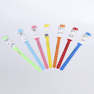 使い捨てビニール製宗教患者用<span class=keywords><strong>ID</strong></span>リストバンド 防水・耐裂性・スナップロック式・熱転写印刷可能・カスタムロゴ入り・リサイクル可能 - Product Image 6