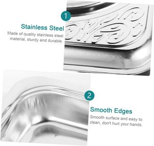 Hot Selling Cooking Utensil Stainless Steel Chafing Dish Catering Serving Dish Chafer Cooking Food Warm for Food - Product Image 2