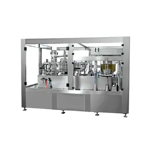 High Quality 250ml 330ml 500ml Automatic 24-6 Craft Beer Can Filling Line Machine