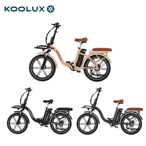 Koolux 250w Lithium Battery Road Bike Long Range X16 48v 20" Aluminum Brushed Motor 150kg Load Capacity X16 Koolux X16 Folding - Product Image 1