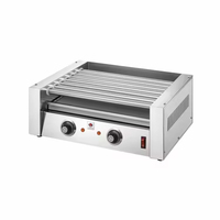 Machine à Hot-dogs Électrique Automatique Prix Usine, Chauffe-Pains Portable Léger Grande Capacité, Machine à Hot-dogs à Rouleaux