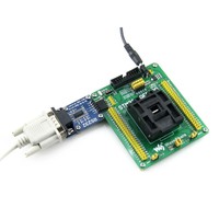 Adaptador de Programación para Pruebas de Circuitos Integrados STM32-QFP100 QFP100 TQFP100 FQFP100 PQFP100 STM32 Yamaichi, Paso de 0.5mm
