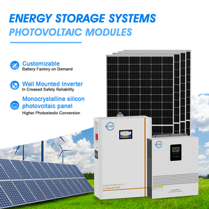 Sistema de Energía Solar de 5kw 10kw 20kw 30kw 5kva 5000w, Sistema de Generador Híbrido Fuera de la Red con Batería de Litio para el Hogar KH512UL_1 - Product Image 2