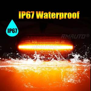 2 clignotants latéraux dynamiques à LED pour Audi A3 S3 8P A4 S4 RS4 B6 B7 B8 A6 S6 RS6 C5 C7 - Product Image 2