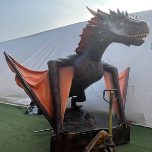 Dragon From Evil World Monster Spit Smoke Haunted House Halloween Prop - Product Image 3