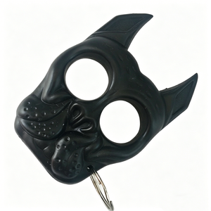 Llavero de <span class=keywords><strong>Defensa</strong></span> Personal de Alta Calidad con Diseño de Bulldog Francés, Protector de Seguridad Personal para Mujeres, Emergencias al Aire Libre - Product Image 3