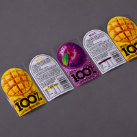 Etiquetas Personalizadas para Botellas de Bebidas, Vinilo Impermeable para Envasado de Botellas de Agua y Jugos