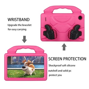 Funda Protectora para Tablet Infantil, Carcasa Antigolpes con Soporte de Mano de EVA para <span class=keywords><strong>Amazon</strong></span> <span class=keywords><strong>Kindle</strong></span> Fire HD 7 2015 2017 2019 - Product Image 4